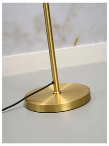 Lampada da terra con paralume in metallo color oro (altezza 153 cm) Lyon - it's about RoMi