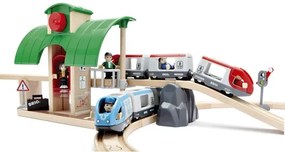 Brio - Set ferrovia con scambio - 42 pezzi