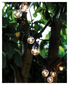 Catena luminosa 10 lampadine lunghezza 300 cm Lucas Clear - Sirius