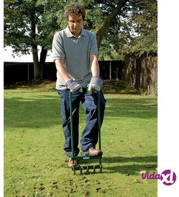 Draper Tools Aeratore per Prato 29x93 cm Verde 30565