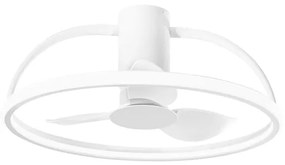 Ventilatore da soffitto Hadley bianco, D. 60 cm INTEC