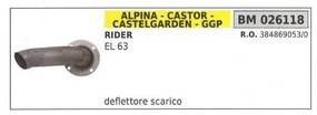 Deflettore scarico ALPINA trattorino tagliaerba rasaerba tosaerba EL 63 026118