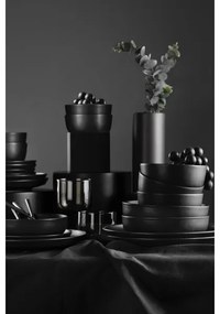 Servizio da tavola 24 pezzi, porcellana nera