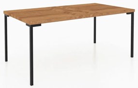 Tavolino in rovere naturale 60x80 cm Abies - The Beds