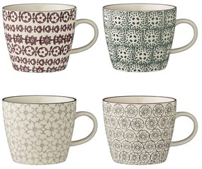 Set di 4 tazze in gres Mugs Karine - Bloomingville