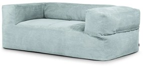 Puof a sacco color menta con rivestimento in velluto a coste Sofa MooG – SLOWDOWN