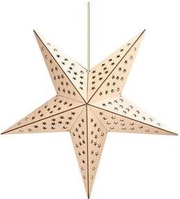 Solight 1V293 - Decorazione natalizia a LED 20xLED/2xAA, stella beige con luce bianca calda