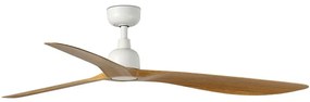FARO 34361 - Ventilatore da soffitto OUTWOOD L marrone/bianco diametro 150 cm IP44 + TC