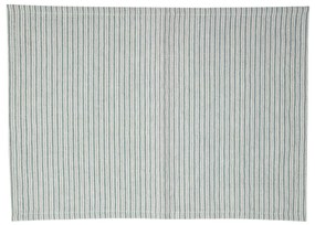 Kave Home - Set Gaia di 2 individuali in cotone e lino verde 35 x 50 cm
