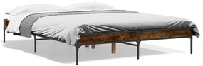 Giroletto Rovere Fumo 140x200 Cm İn Legno Multistrato Metallo /