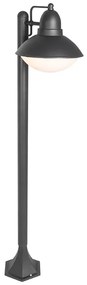 Paletto da giardino moderno nero 100 cm IP44 - Marcel
