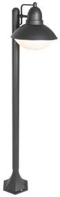 Paletto da giardino moderno nero 100 cm IP44 - Marcel