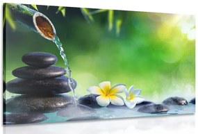 Quadro su tela – Armonia nel giardino Zen