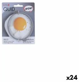 Stampo Quid Rico Plastica 9 x 2 cm Uovo Fritto (24 Unità)