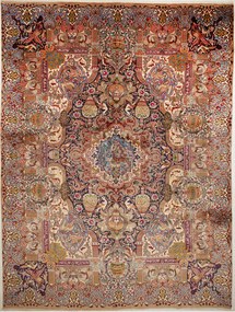 Kashan Tappeto persiano 300 x 400 (Iran) Annodato A Mano