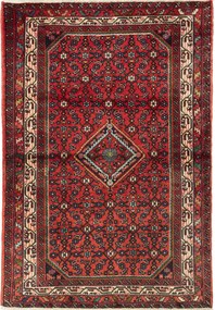 Hamedan Tappeto 140x100 (Iran) Annodato A Mano
