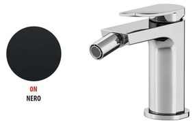 Rubinetto per bidet Soffio nero verniciato a polvere opaco GATTONI RUBINETTERIA
