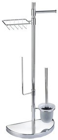 WENKO 196022500 - Centro da toilette SPACE MARVEL 34x84,5 cm argento/satinato