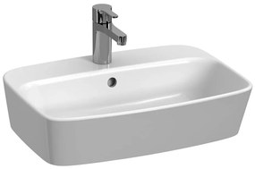 JIKA H8183827571041 - Lavandino da appoggio LYRA 55x40 cm ceramiche/bianco opaco