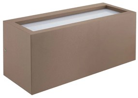 Applique Band Design - E27 Mattone (Ruggine - Corten) - Bidirezione