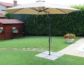 VERSUS - ombrellone da giardino decentrato