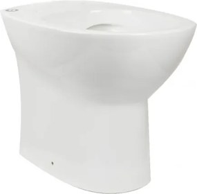 WC Filo Muro In Ceramica Bianco Rimless Morning RAK Ceramics + Copriwater