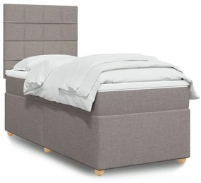 Giroletto A Molle Con Materasso Tortora 90x200 Cm İntessuto /