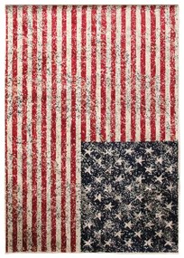 Tappeto Pop rock bambino in viscosa multicolor, L 230 x L 160 cm