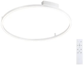 Brilagi - Lampada LED dimmerabile PORTOFINO LED/60W/230V Ø 80 cm bianca + telecomando