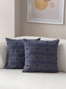 Federe decorative in set 2 pz 43x43 cm Tuffet – Mioli Decor