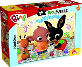Puzzle maxi Bing Acamar Lisciani maxipuzzle 24 pezzi Art Attack 70x50cm 4151