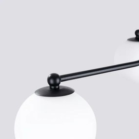 Sollux SL.1662 - Lampadario a sospensione con supporto rigido ASTRAL 3xG9/8W/230V nero