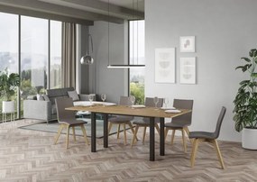Tavolo Estensibile Everyday Doppio 200 cm, 120/200x45/90 cm Everyday Double / Quercia Natura