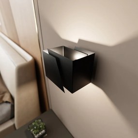 Applique FROST da parete Bianco Nero  Wenge