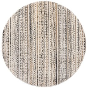 Tappeto rotondo beige 140x140 cm Camino - Flair Rugs