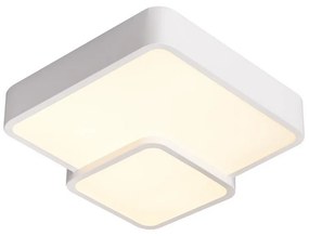 Lampadario Led da soffitto Nerima Bianco 70W Dimmerabile con temperatura colore regolabile con telecomando M LEDME