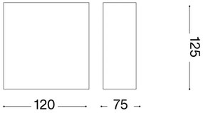 Ideal Lux - Applique FLASH GESSO 1xG9/40W/230V bianco