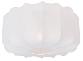 Plafoniera Japandi bianca 40cm - Madleine