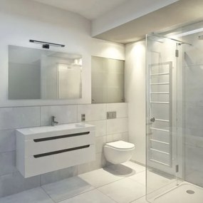 Applique da bagno SHINE LED/7W/230V 40 cm IP44 nero