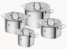 Batteria di pentole in acciaio inossidabile TrueFlow 4 pz