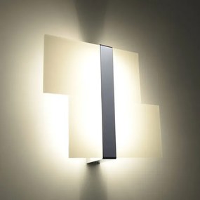 Sollux SL.0187 - Applique MASSIMO 2xG9/40W/230V bianco/cromo