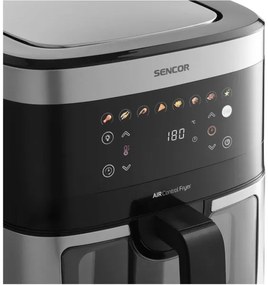 Sencor friggitrice ad aria 9 l 1700W/230V nero/cromo opaco