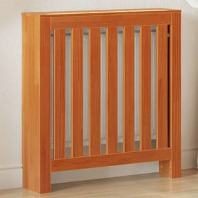 Copertura Termosifone Marrone Cera İn Legno Massello Pino /