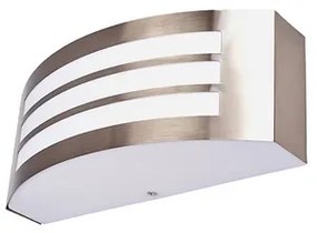 Raja Striped Applique da Esterno Stainless Steel - Lindby