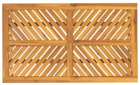 Tavolo da pranzo da giardino 150x90x74 cm legno massello acacia