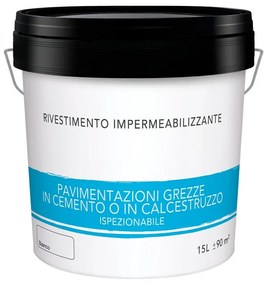 Vernice impermeabilizzante bianco 15