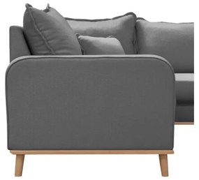 Divano angolare grigio (angolo destro) Beata - Ropez