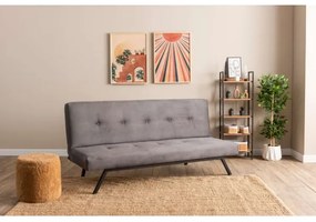 Divano letto 2 posti BAKU grigio