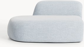 Chaise lounge in bouclé Wolke