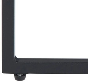 Set di tavolini da caffè ALMA 2 pz antracite